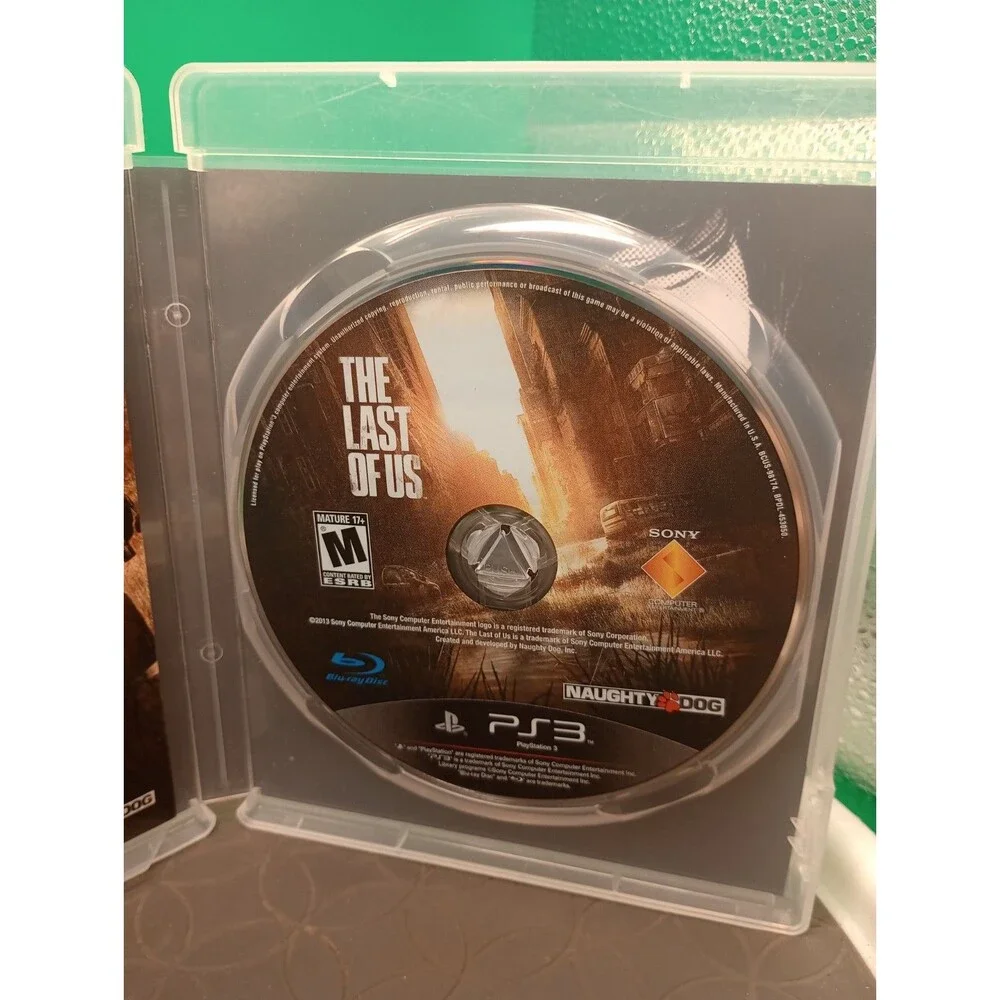 The Last Of Us Ps3 Naughty Dog Only On PlayStation